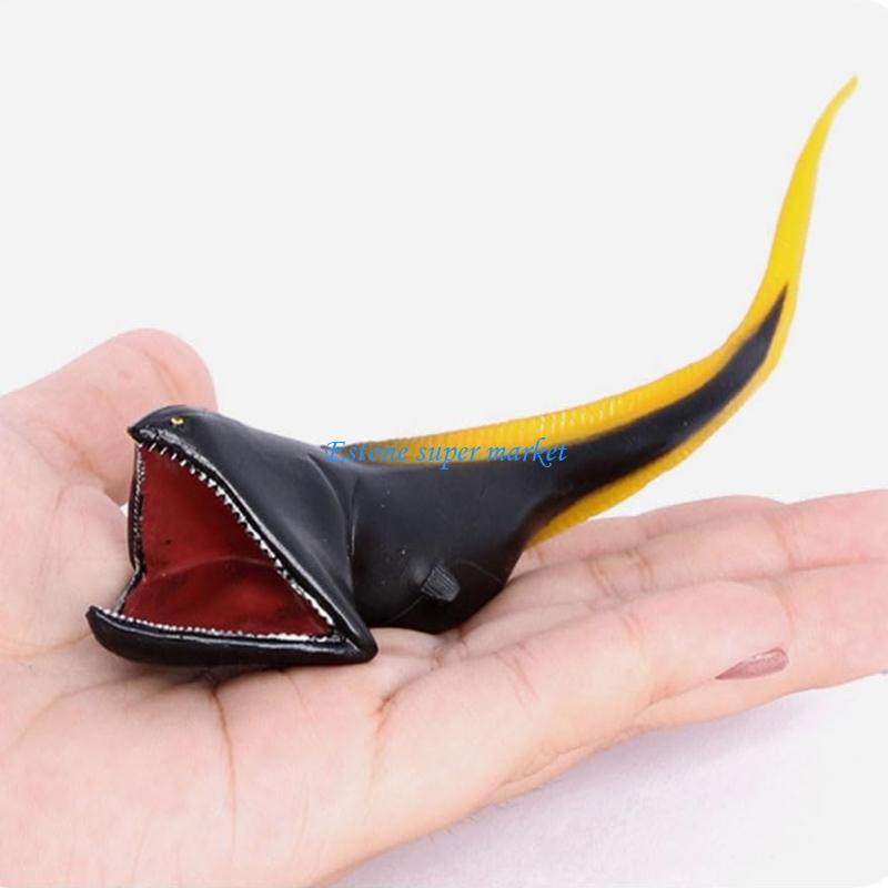 Science Exhibition Models - 090B Muränenfisch-Modell, realistisches Meerestier-Spielzeug für Kinder