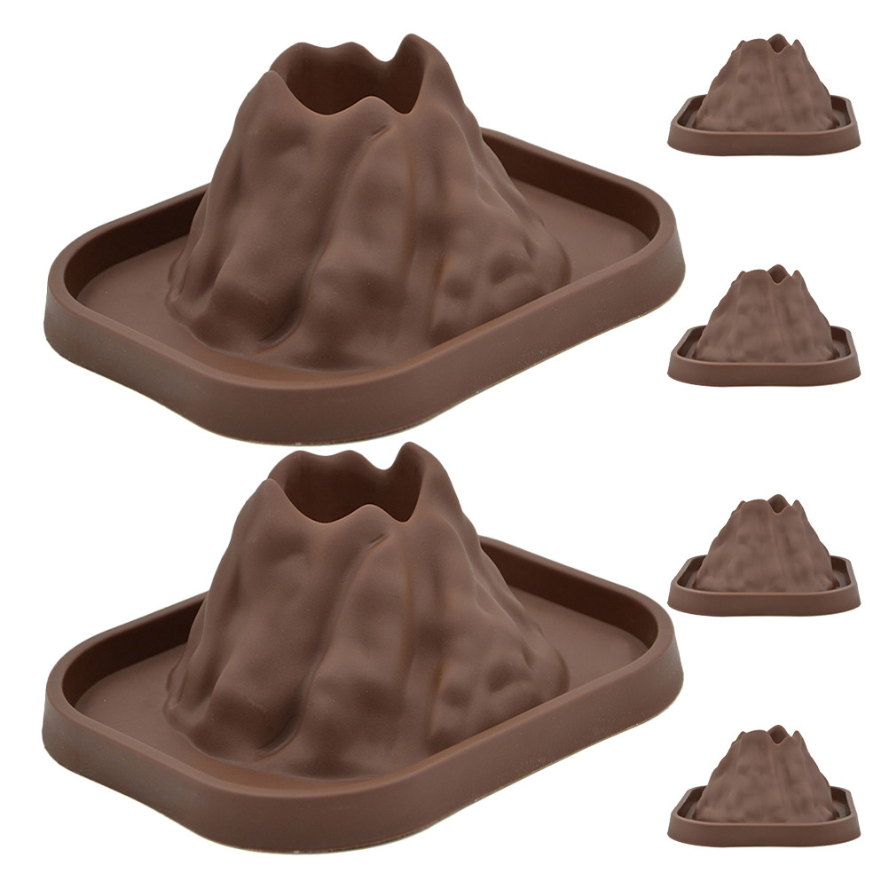 Volcano Kit Eruption - 6-teiliges Vulkan-Erhebungs-Set aus stabilen, sicheren Materialien