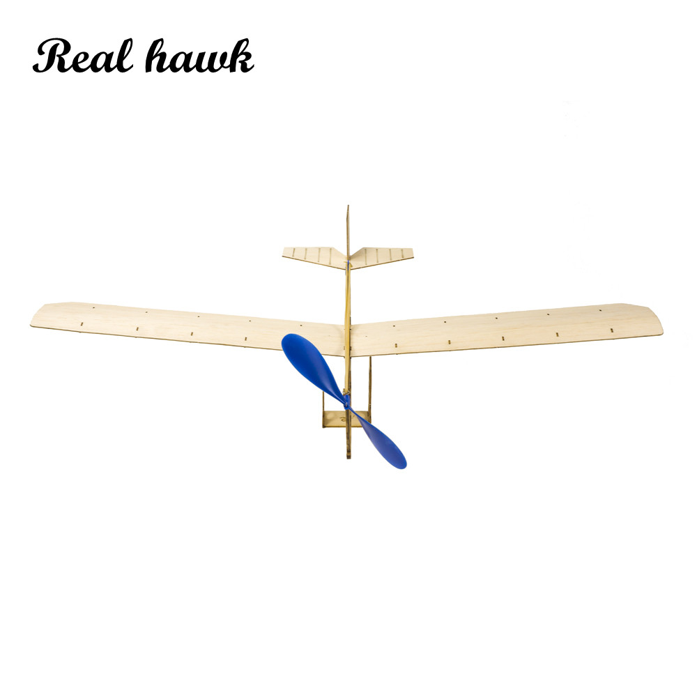 Science Toys - STEM-Flugzeugset mit Gummiband, DIY-Segelflugzeugspielzeug aus Holz