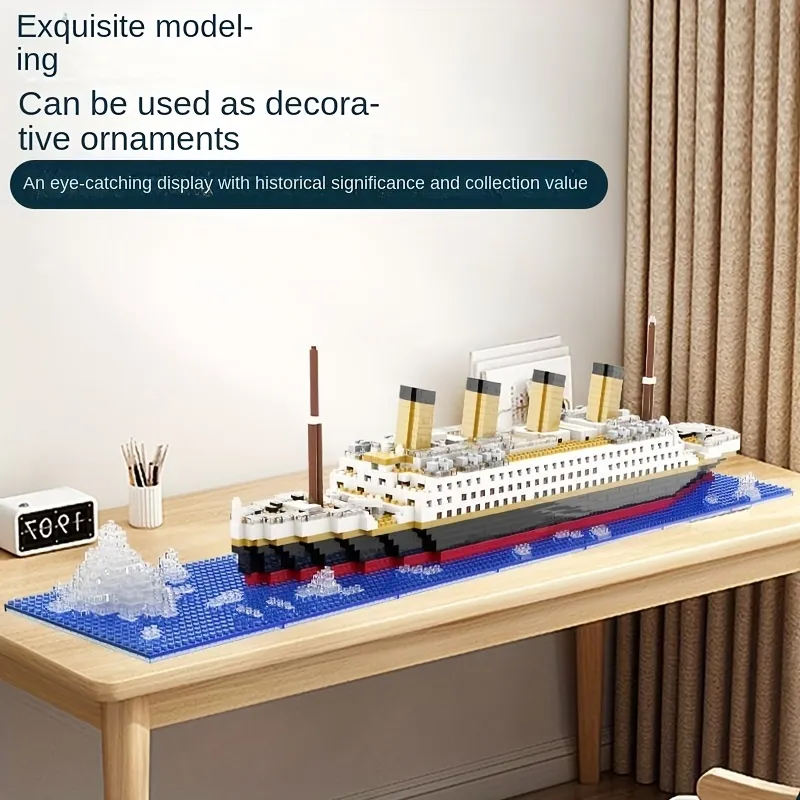 Science Olympiad - Titanic Kreuzfahrtschiff kleine Partikel Montage Bausteine