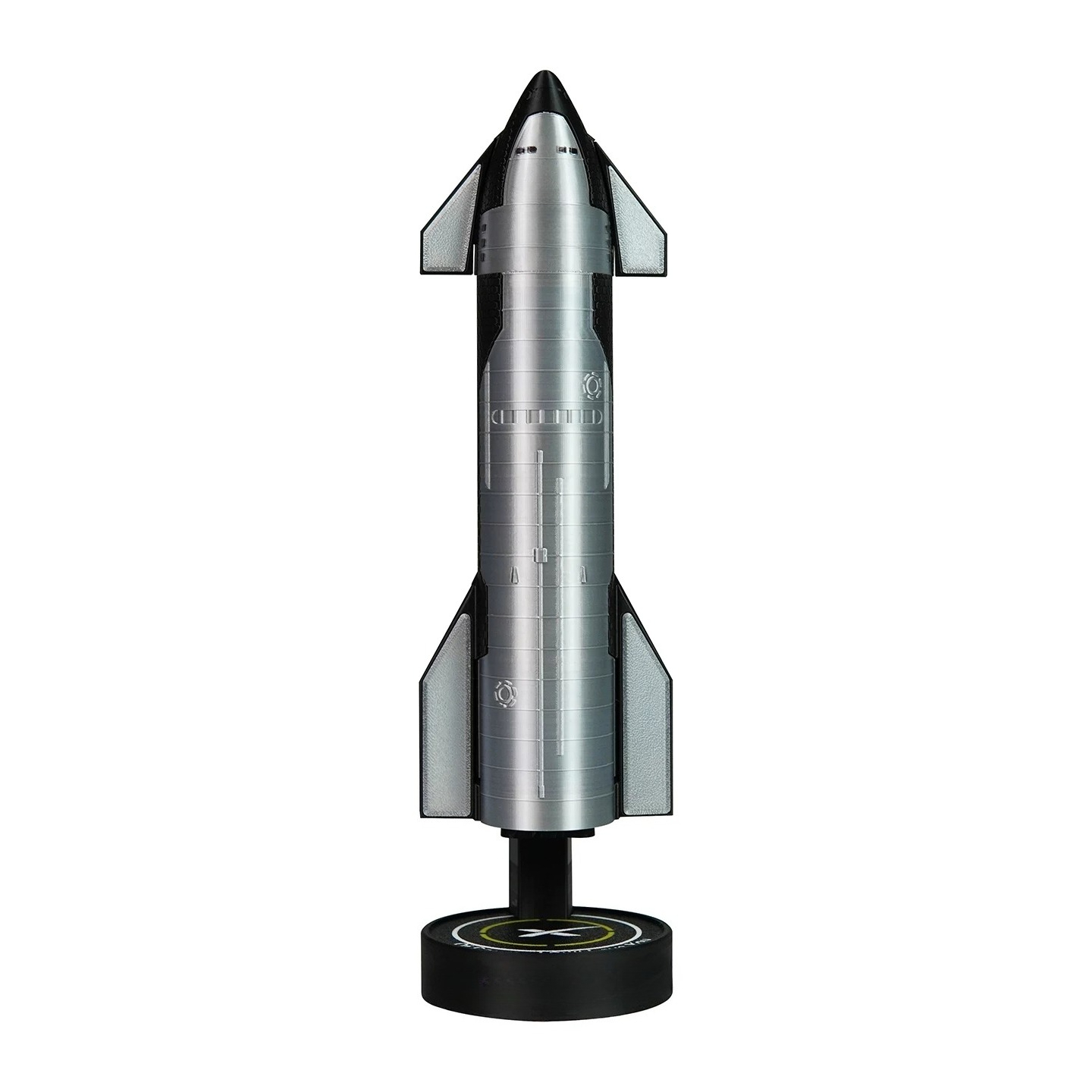 Science Kit - Raumschiff-Raketen-Modellbausatz, Weltraum-Startmodell Wissenschaftsspielzeug Tischdekoration, Raumschiff-Figur Bürodekoration