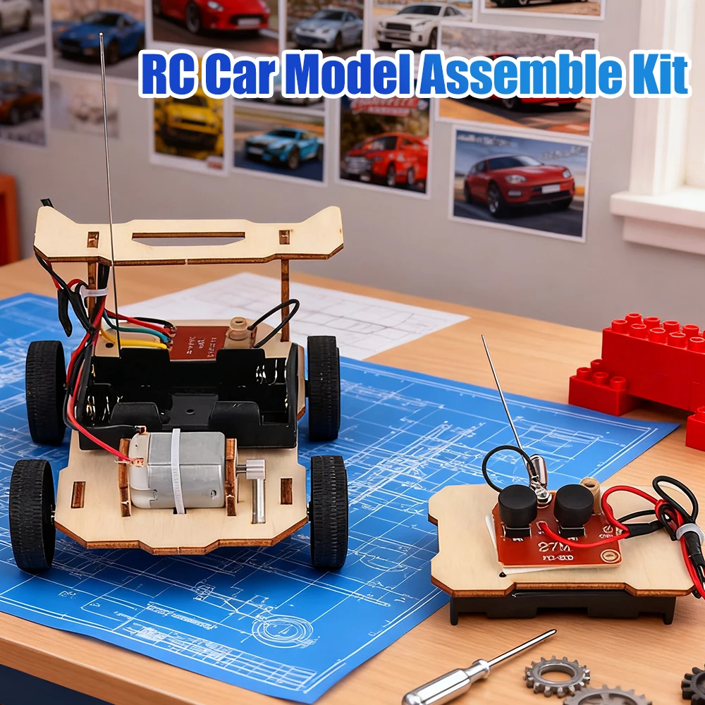 Science Max - DIY RC Auto Modellbausatz Mini Lehr-