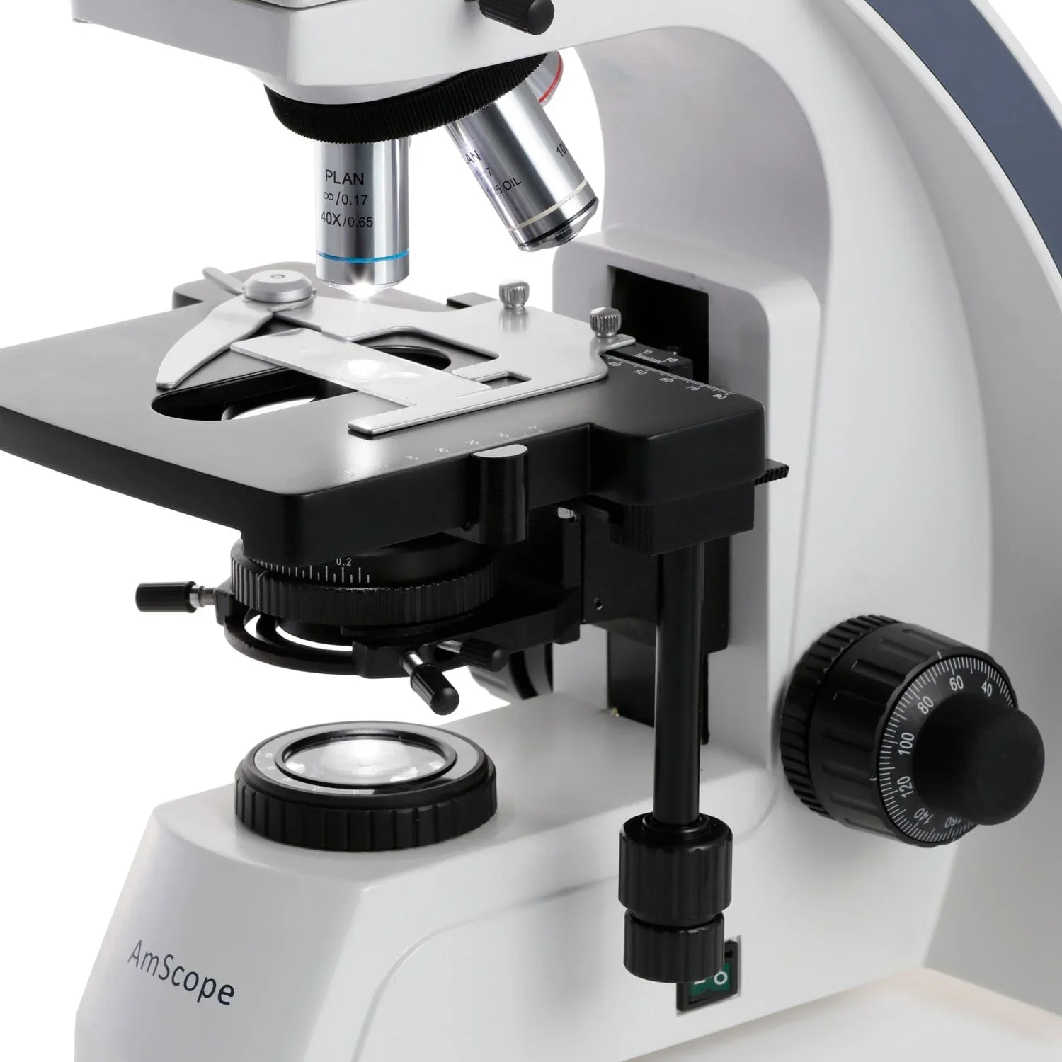 Microscope Compound 40X - 40X-3000X Plan Kohler Laborforschungsmikroskop Trinokulares Kompoundmikroskop
