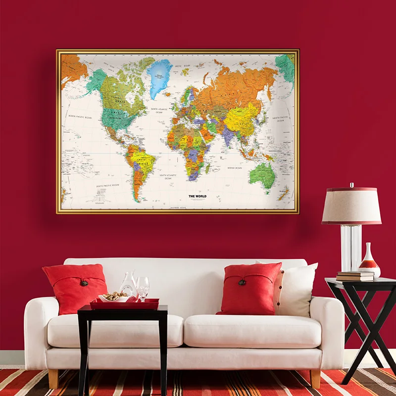 150 x 100 cm Weltkarte-Poster, – Star Map Poster Bewertung und Preis