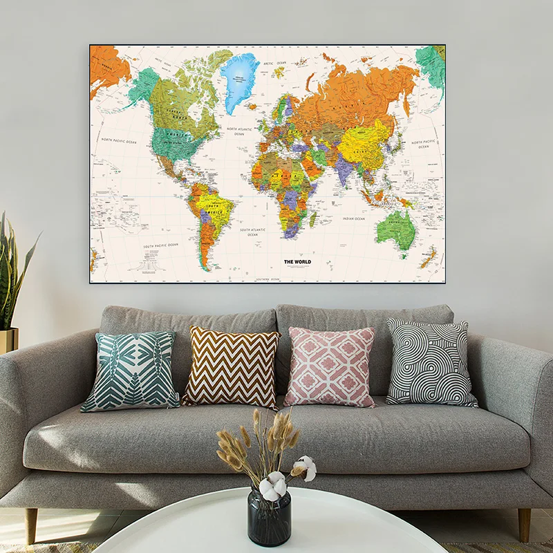 150 x 100 cm Weltkarte-Poster, – Star Map Poster Bewertung und Preis