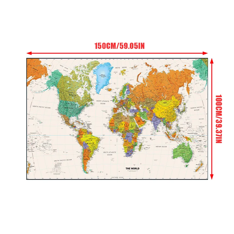 150 x 100 cm Weltkarte-Poster, – Star Map Poster Bewertung und Preis