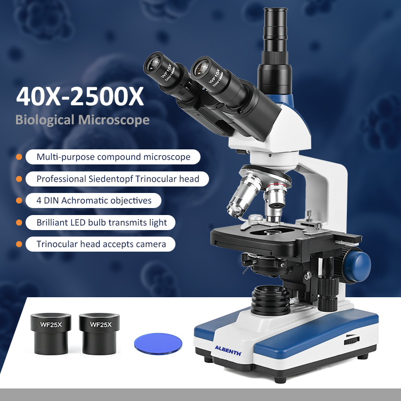 40X-2500X Professionelles biol – Microscope Compound 40X Bewertung und Preis