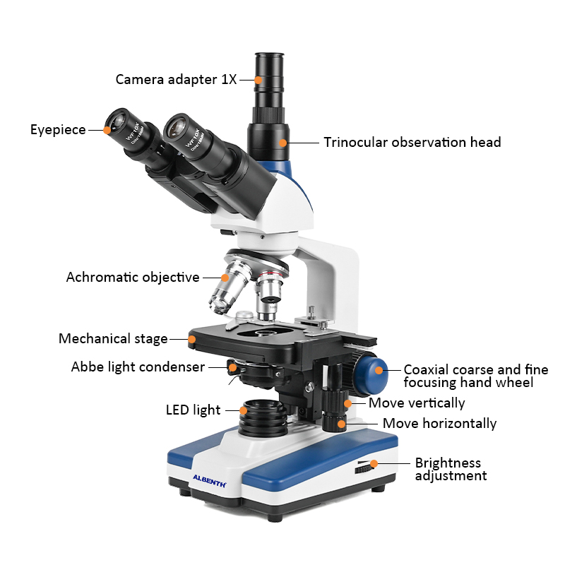 40X-2500X Professionelles biol – Microscope Compound 40X Bewertung und Preis