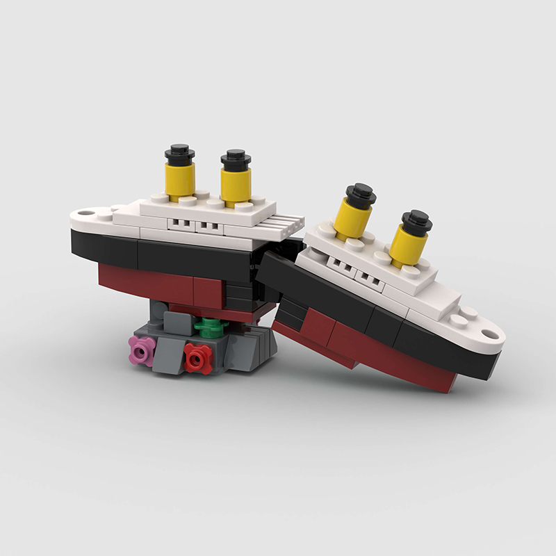 Mini RMS Titanic Sank Schiff M – Science Olympiad Bewertung und Preis
