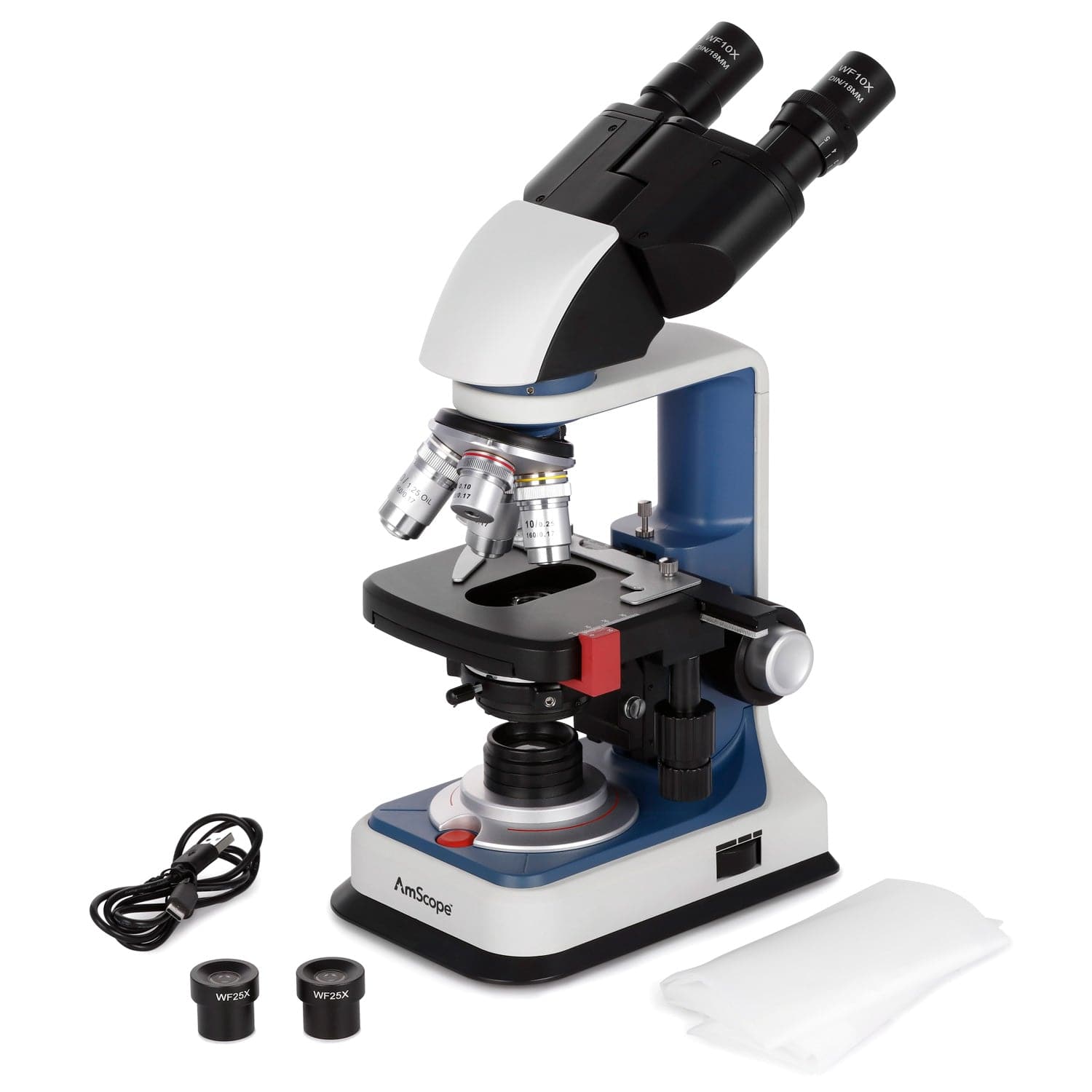 AmScope 40X-2500X Vergrößerung – Microscope Compound 40X Bewertung und Preis