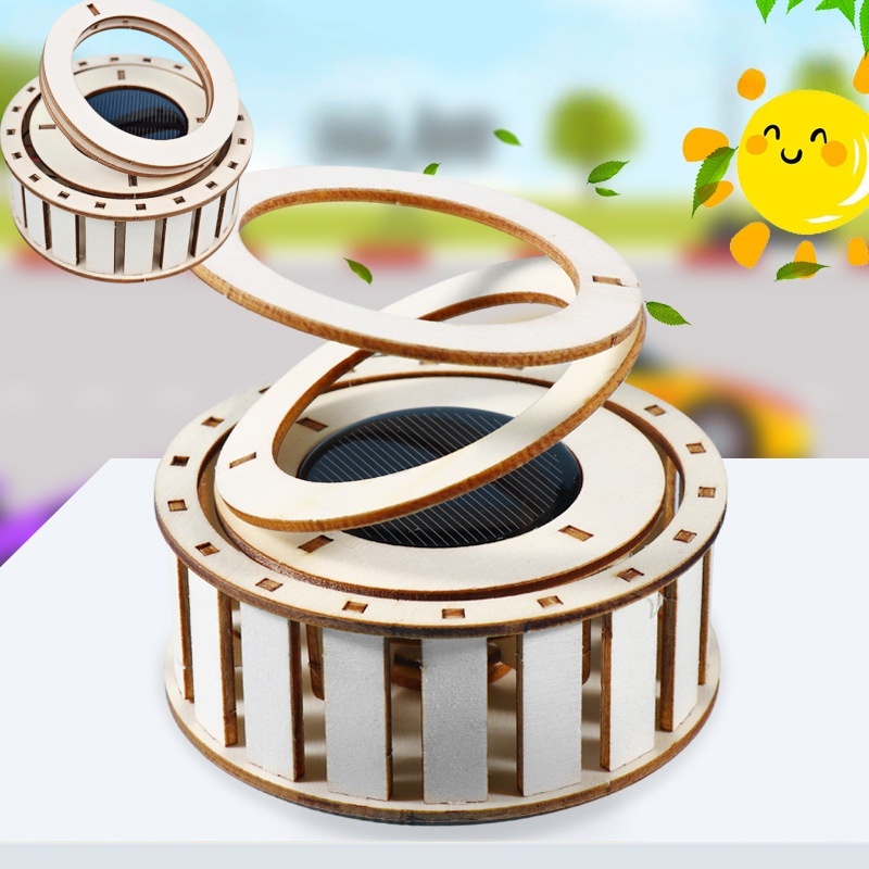 1 Stück DIY Solar-Doppelring-B – Science Toys Diy Bewertung und Preis