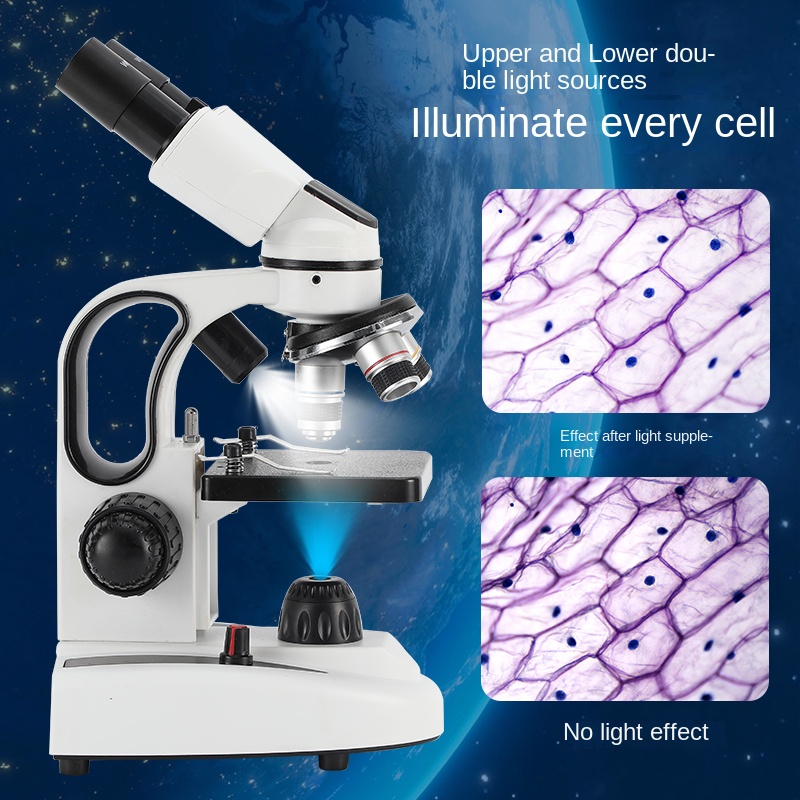 40X-1000X Binokulares Verstärk – Microscope Compound 40X Bewertung und Preis