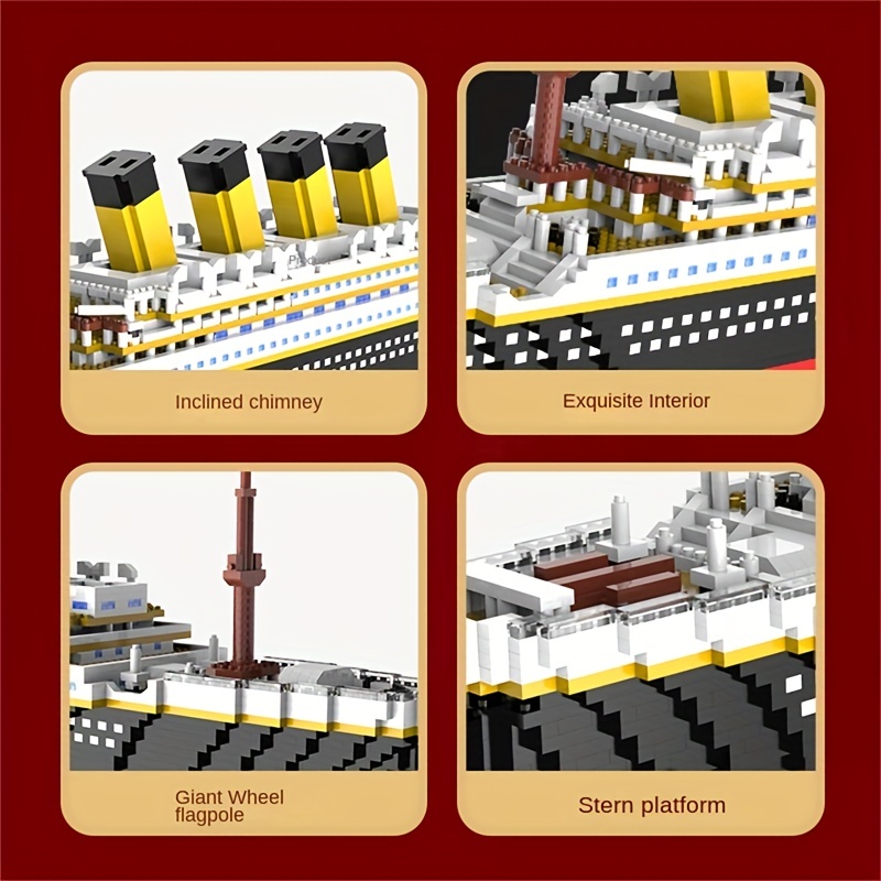Titanic Baustein Montagespielz – Science Olympiad Bewertung und Preis