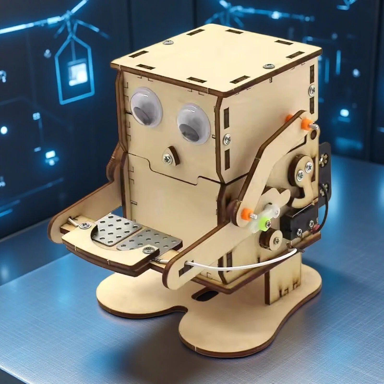 Münzschluckender Roboter Model – Science Robot Bewertung und Preis