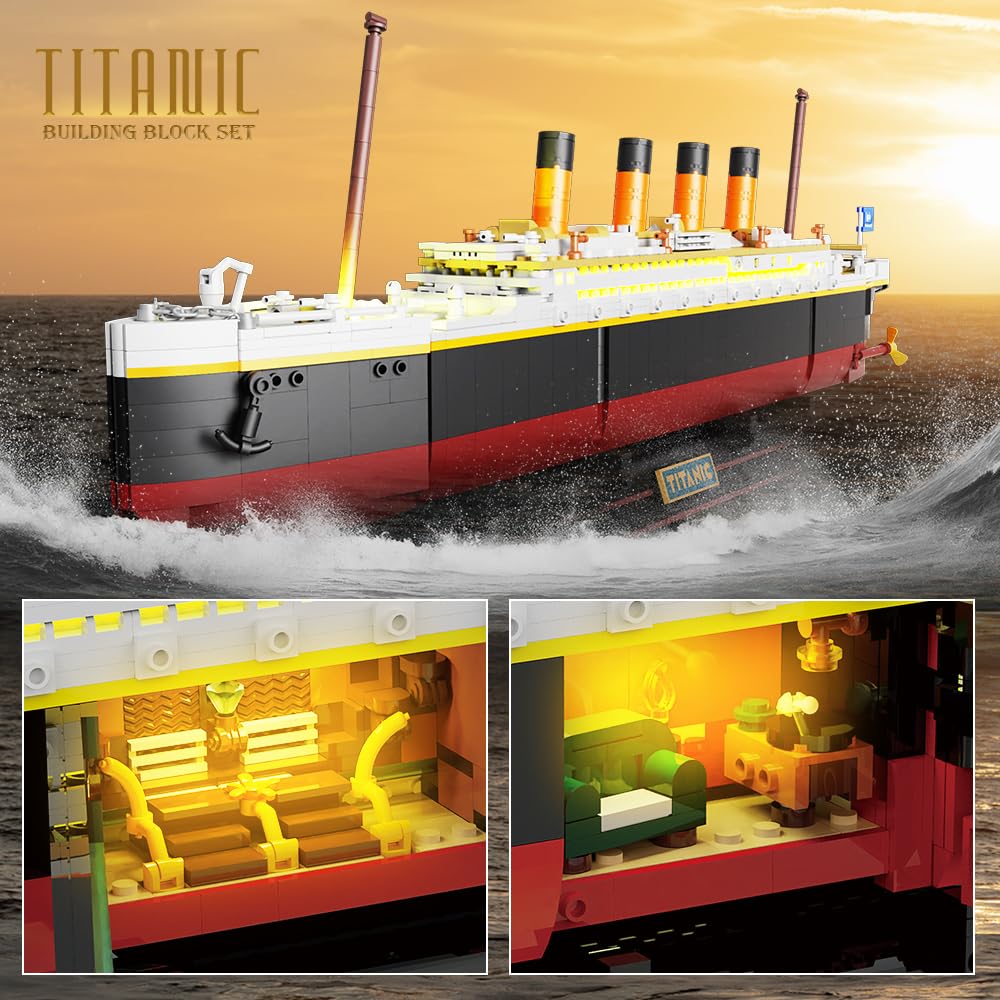 Titanic-Bauset mit LED – 2-in- – Science Olympiad Bewertung und Preis