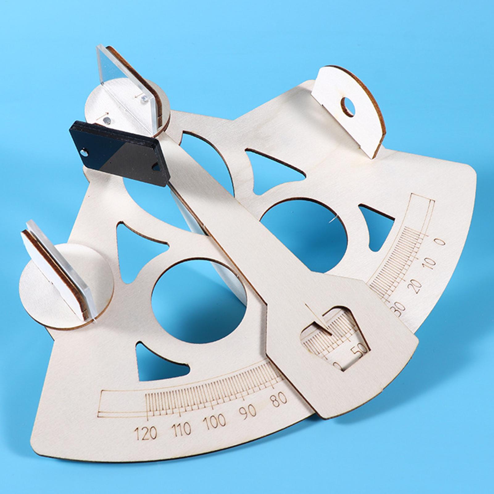 Hölzernes DIY Seemanns-Sextant – Science Max Bewertung und Preis