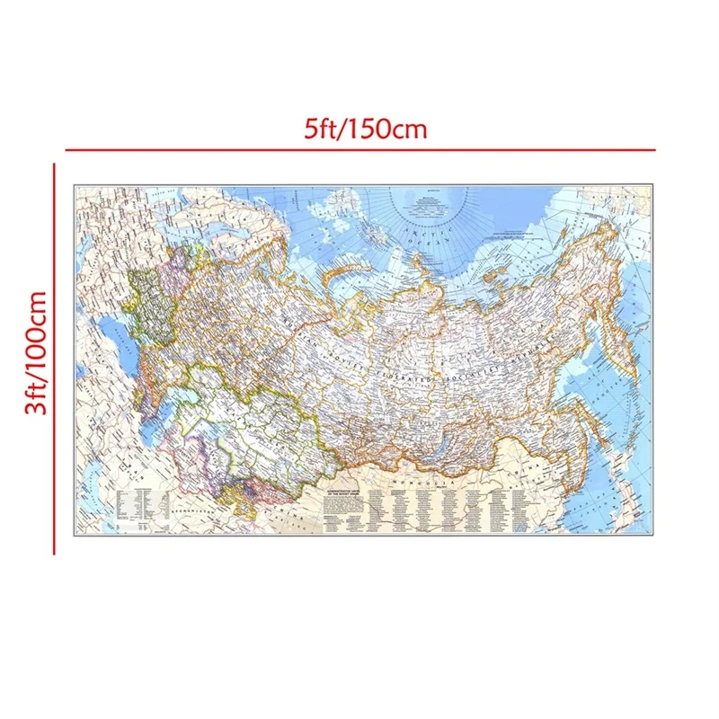 Retro-Karte der Welt 1976 Russ – Star Map Poster Bewertung und Preis